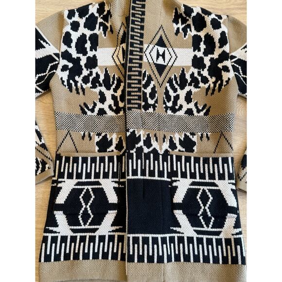 Men’s Cardigan - Leopard Size L One In A Million Made In Turkey - Picture 2 of 7